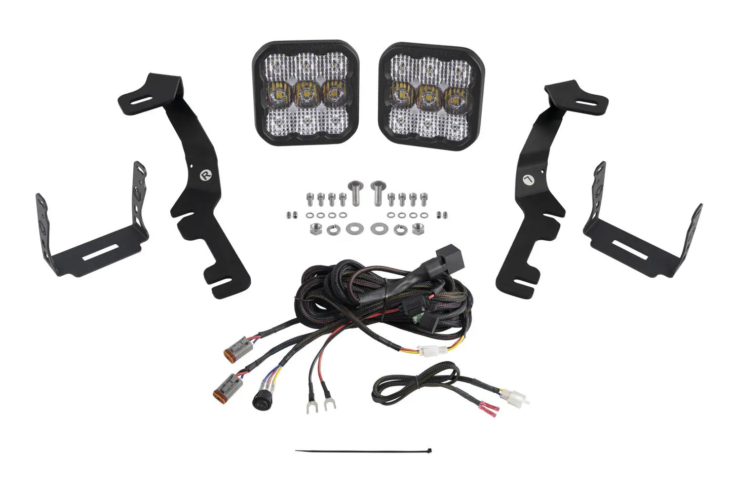 Diode Dynamics Stage Series Ditch Light Kit For 2019 2024 Ram Ss5 Pro White Combo - DD7605