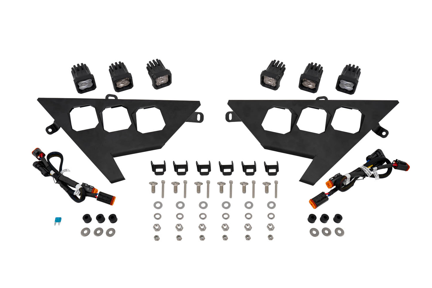 Diode Dynamics Polaris Rzr C1 Headlamp Kit Sport White Abl (Pair) - DD7645