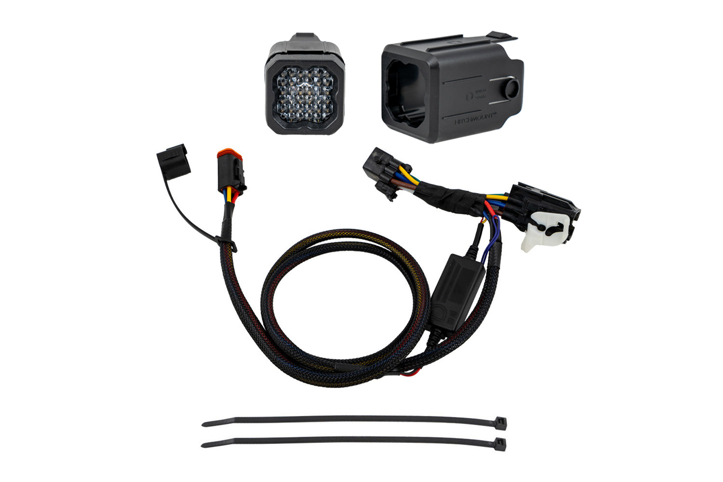 Diode Dynamics Hitch Mount Led Pod Reverse Kit For Toyota Tacoma 2005 2015 C1 R - DD7647