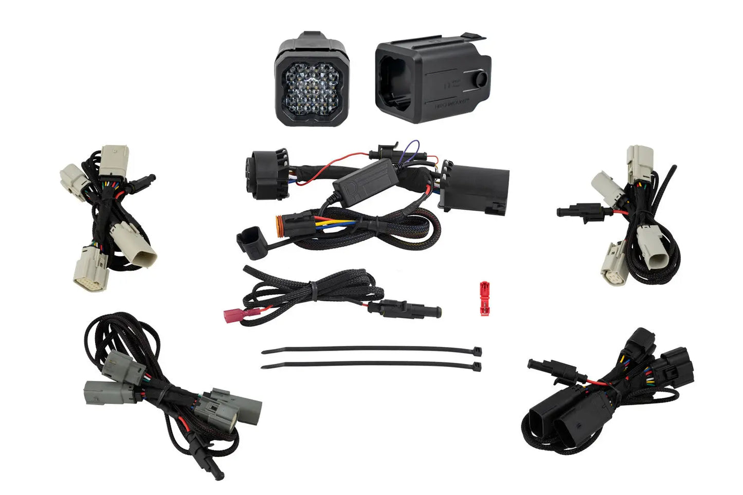 Diode Dynamics Hitch Mount Led Pod Reverse Kit For Ford F 150 2021 2025 C1 R - DD7649