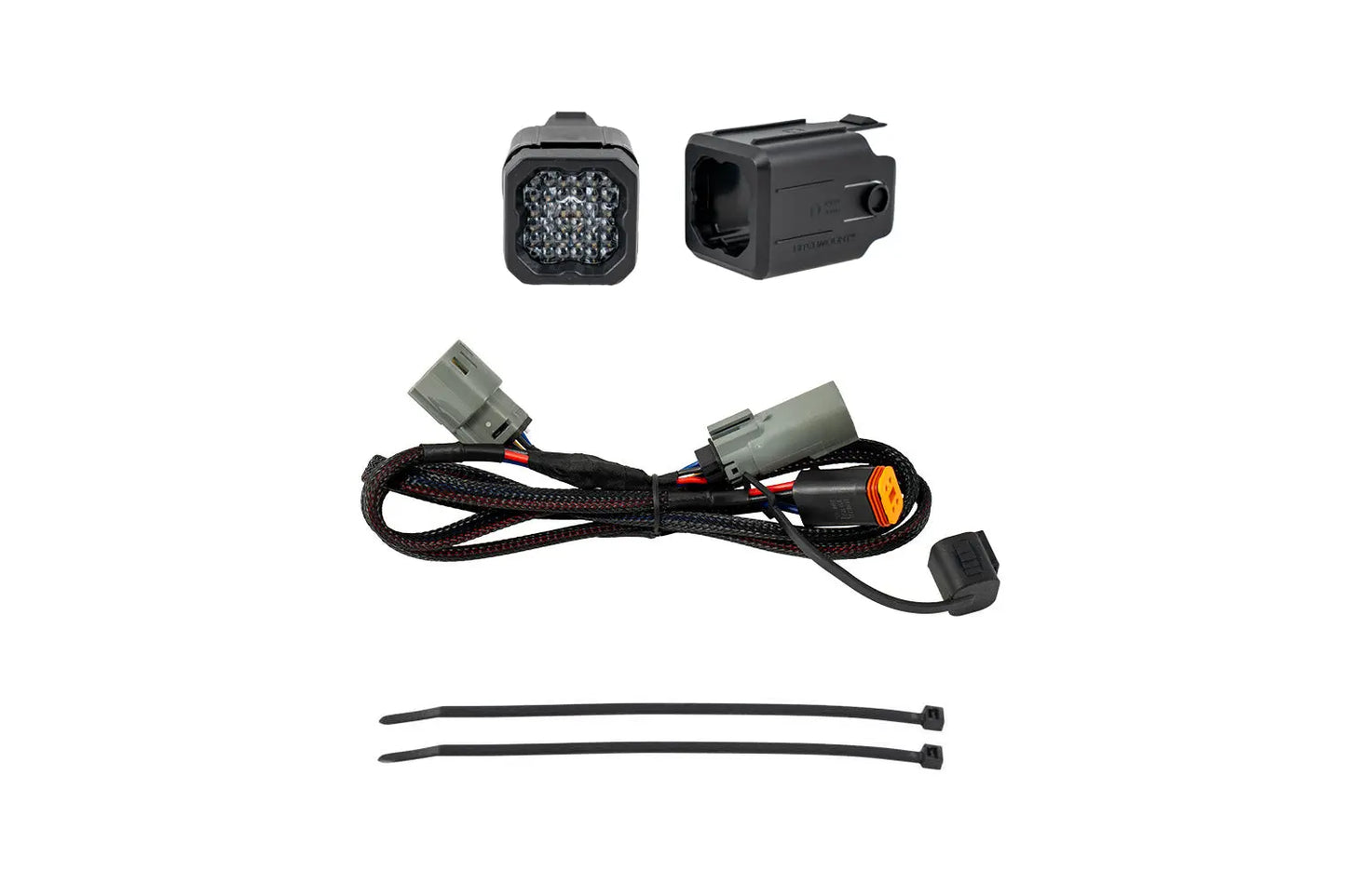 Diode Dynamics Hitch Mount Led Pod Reverse Kit For 2022+ Ford Maverick C1 Sport - DD7766