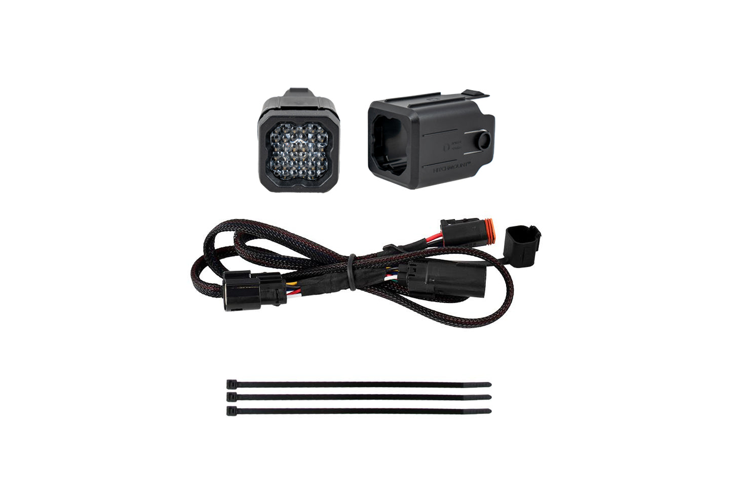 Diode Dynamics Hitch Mount Led Pod Reverse Kit For 2023 2025 Chevrolet Colorado C1 - DD7833