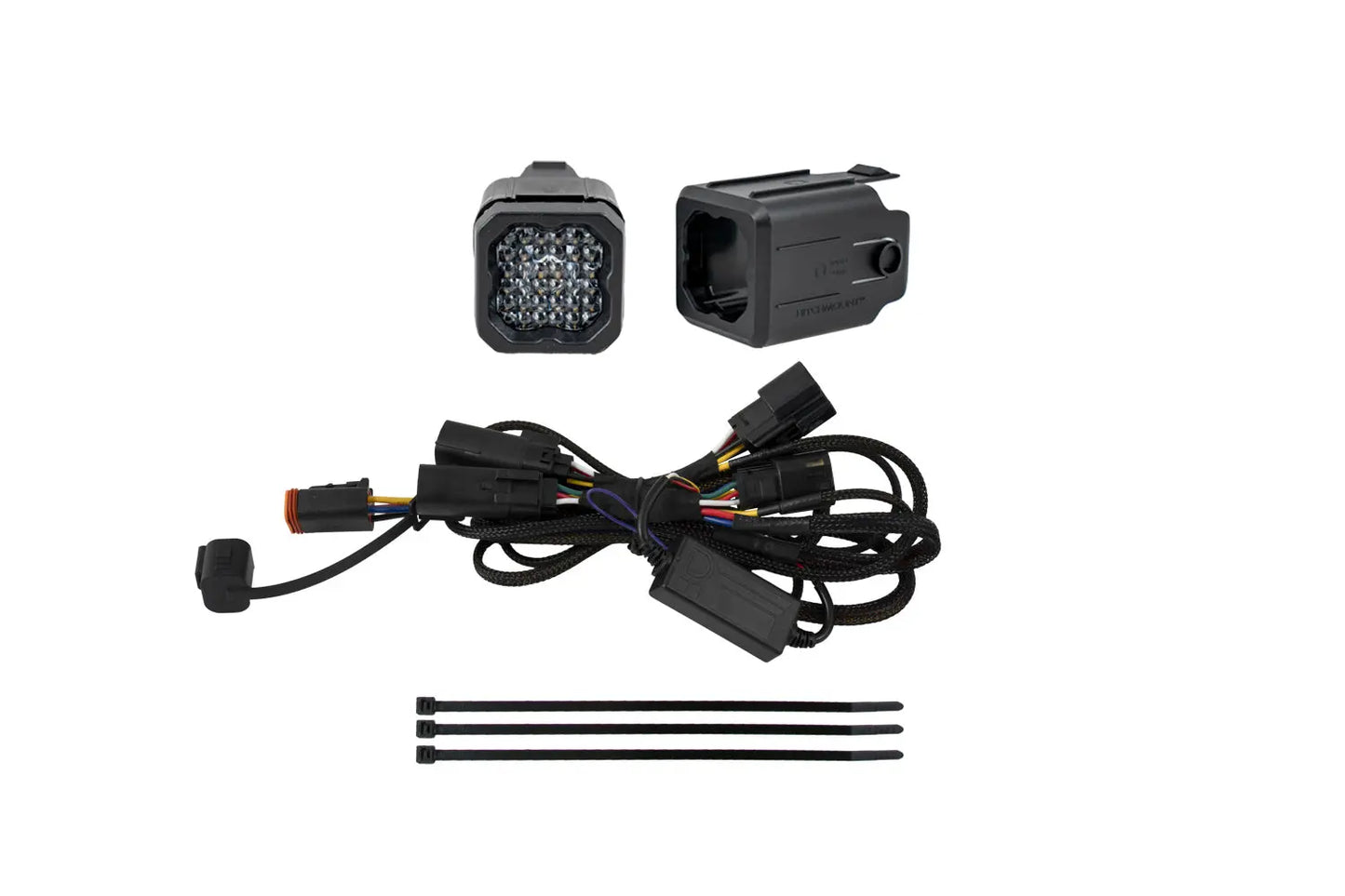 Diode Dynamics Hitch Mount Led Pod Reverse Kit For 2023 2025 Chevrolet Colorado C1 R - DD7834