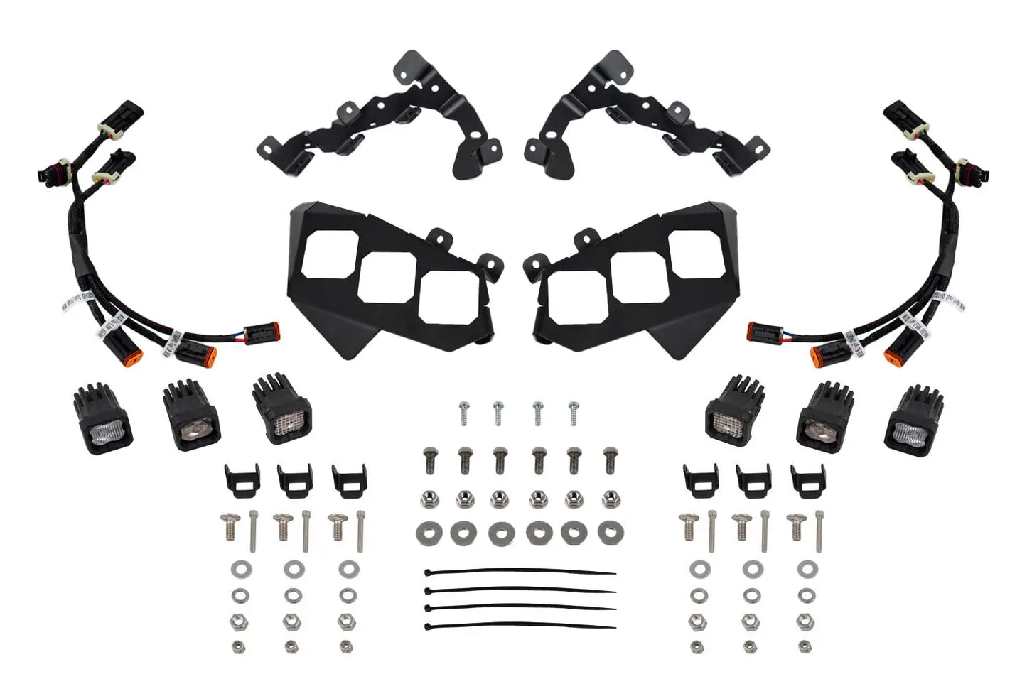 Diode Dynamics Can Am Maverick X3 C1 Headlamp Kit Pro White Abl (Pair) - DD7888