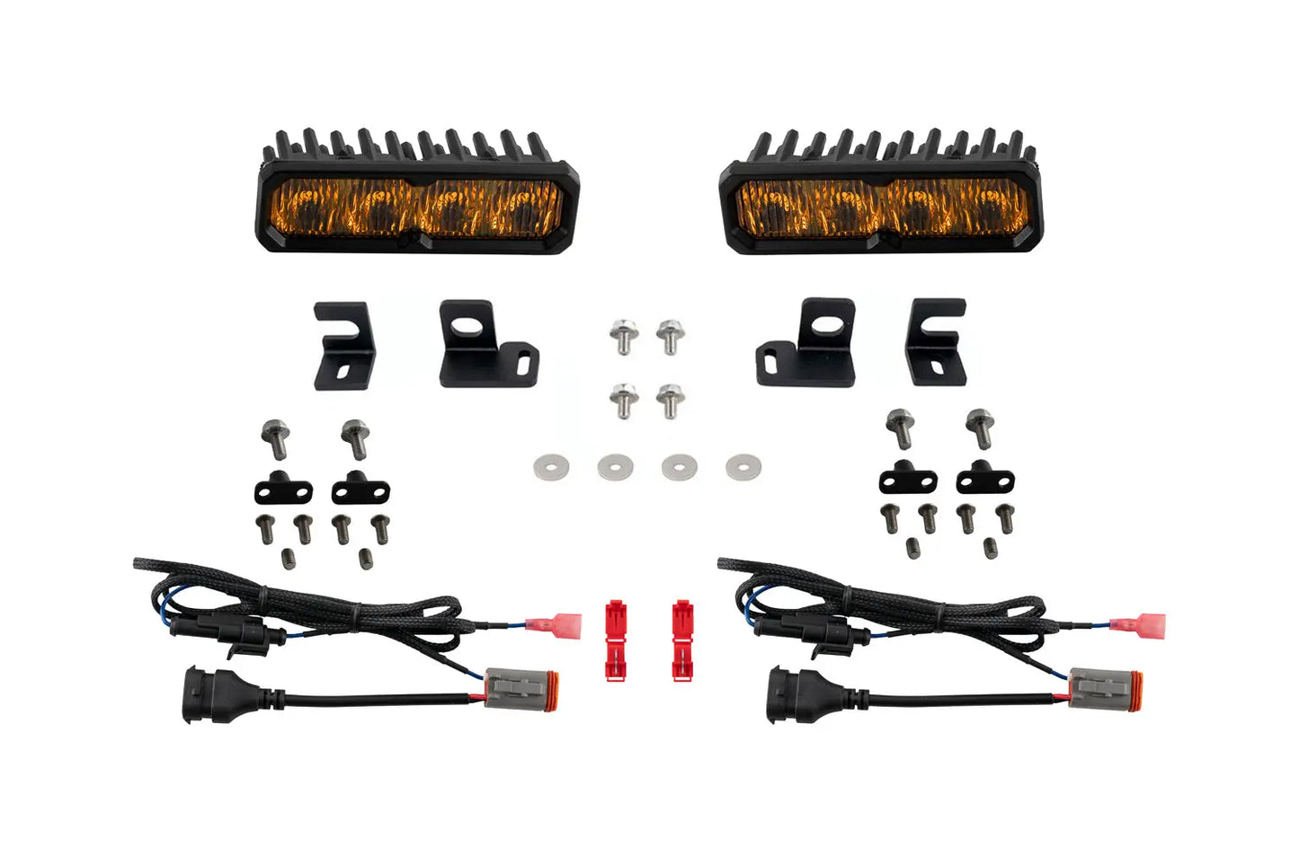 Diode Dynamics Tacoma/4 Runner Fog Ss6 Sport Led Kit Yellow - DD8844