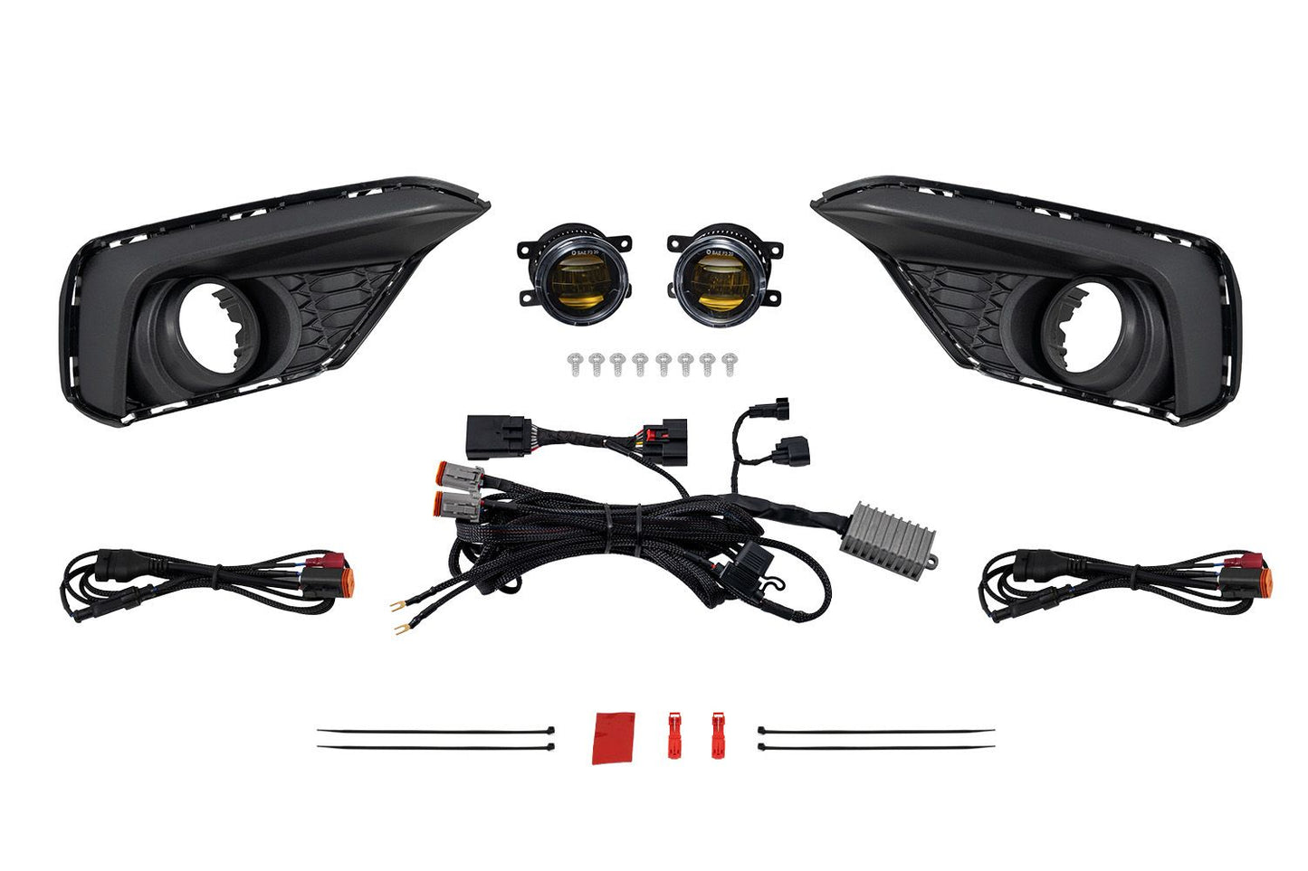 Diode Dynamics Elite Series Add On Fog Lamp Kit For 2024+ Ford Mustang Eco Boost White - DD7959