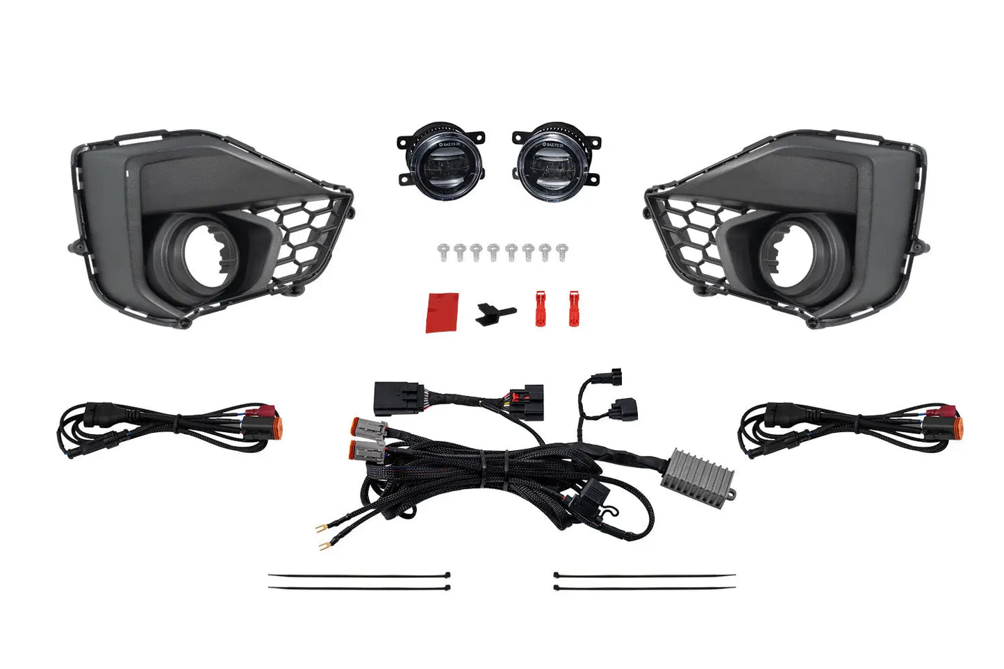 Diode Dynamics Elite Series Add On Fog Lamp Kit For 2024+ Ford Mustang Gt White - DD7968