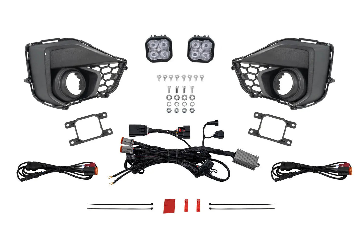 Diode Dynamics Ss3 Add On Fog Lamp Kit For 2024+ Ford Mustang Gt White Sport - DD7970