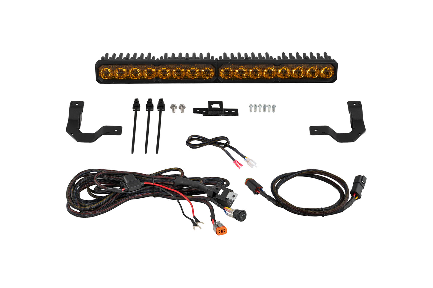 Diode Dynamics Tacoma 2024 Trd Grille Lightbar Ss20 Sport Yellow Combo - DD8059