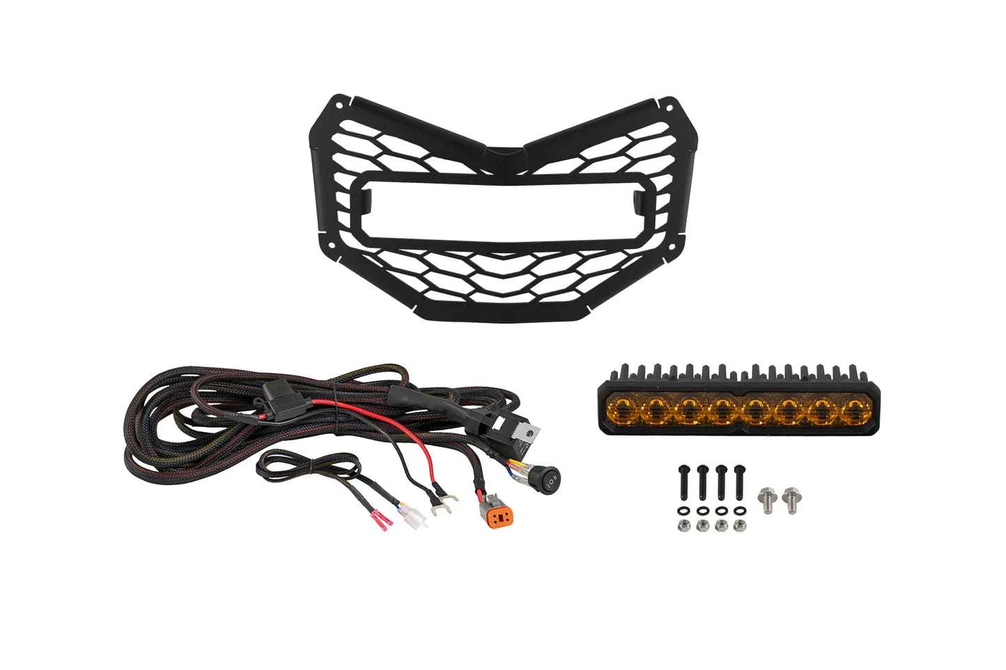 Diode Dynamics Can Am 2017 Maverick X3 Ss10 Grille Sport Yellow Driving - DD8306