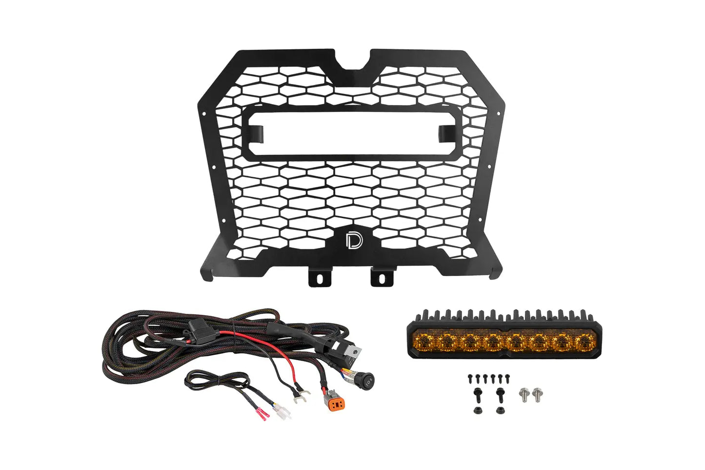 Diode Dynamics Polaris Rzr Xp 2019 Ss10 Grille Pro Yellow Combo - DD8334