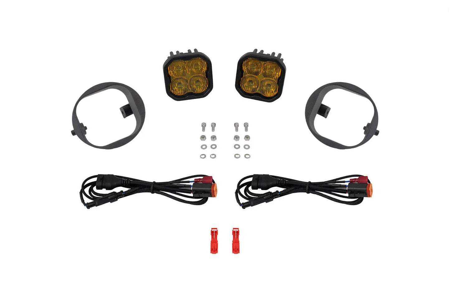 Diode Dynamics Ss3 Sport Honda Element Kit Abl Yellow Sae Fog - DD8368