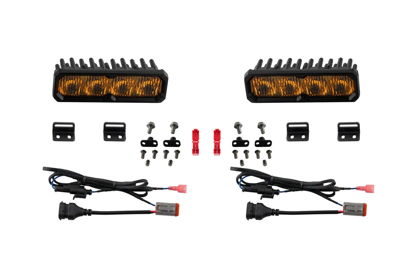 Diode Dynamics Tundra/Sequioa Fog Ss6 Max Led Kit Yellow - DD8584