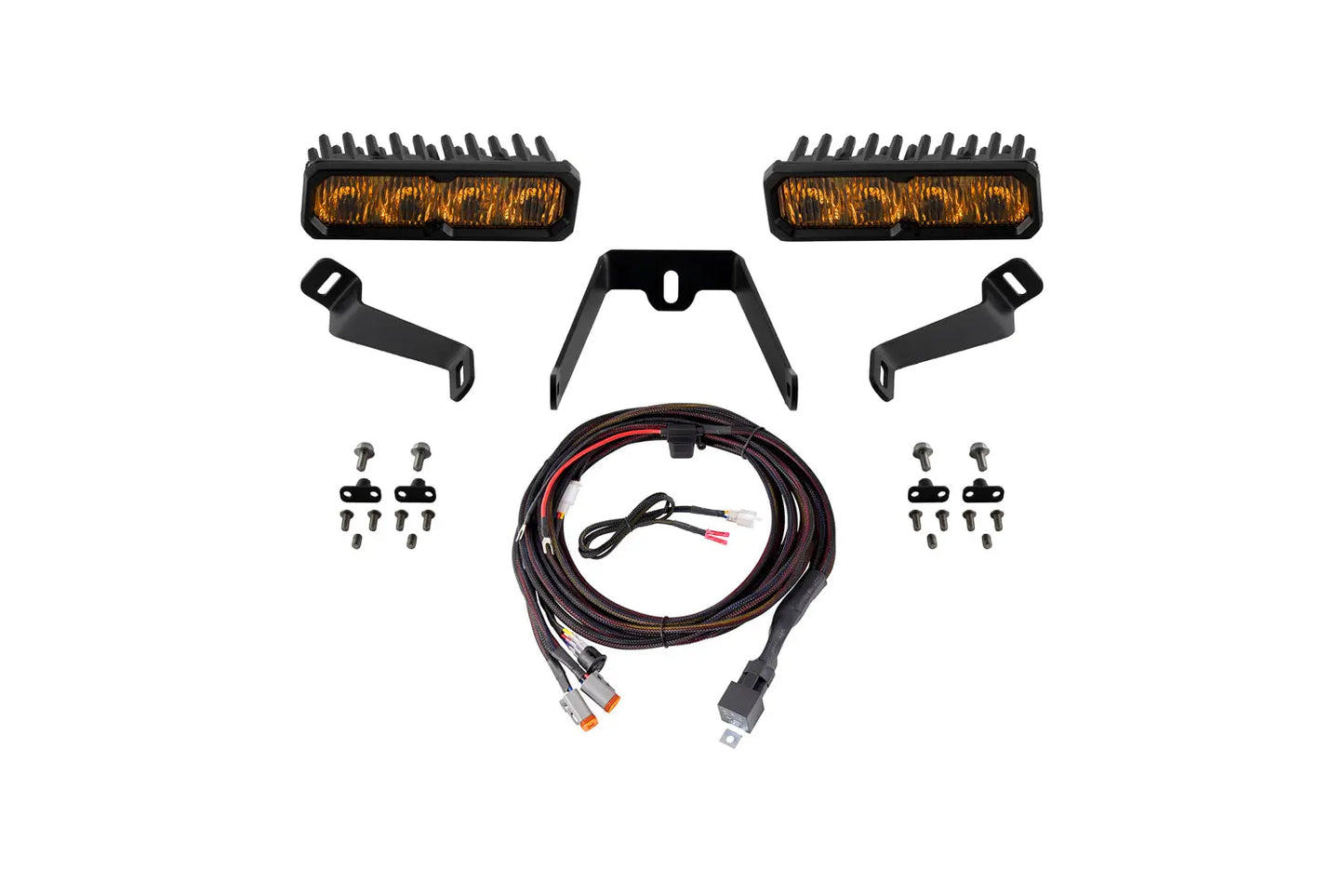 Diode Dynamics Wrx 2015 Ss6 Sport Led Kit Yellow Fog - DD8852