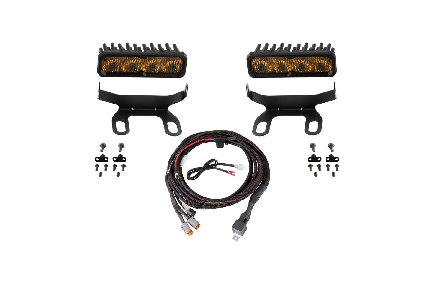 Diode Dynamics 2013-2018 Dodge Ram Standard Bumper SAE/DOT LED Light Bar Kit Diode Dynamics
