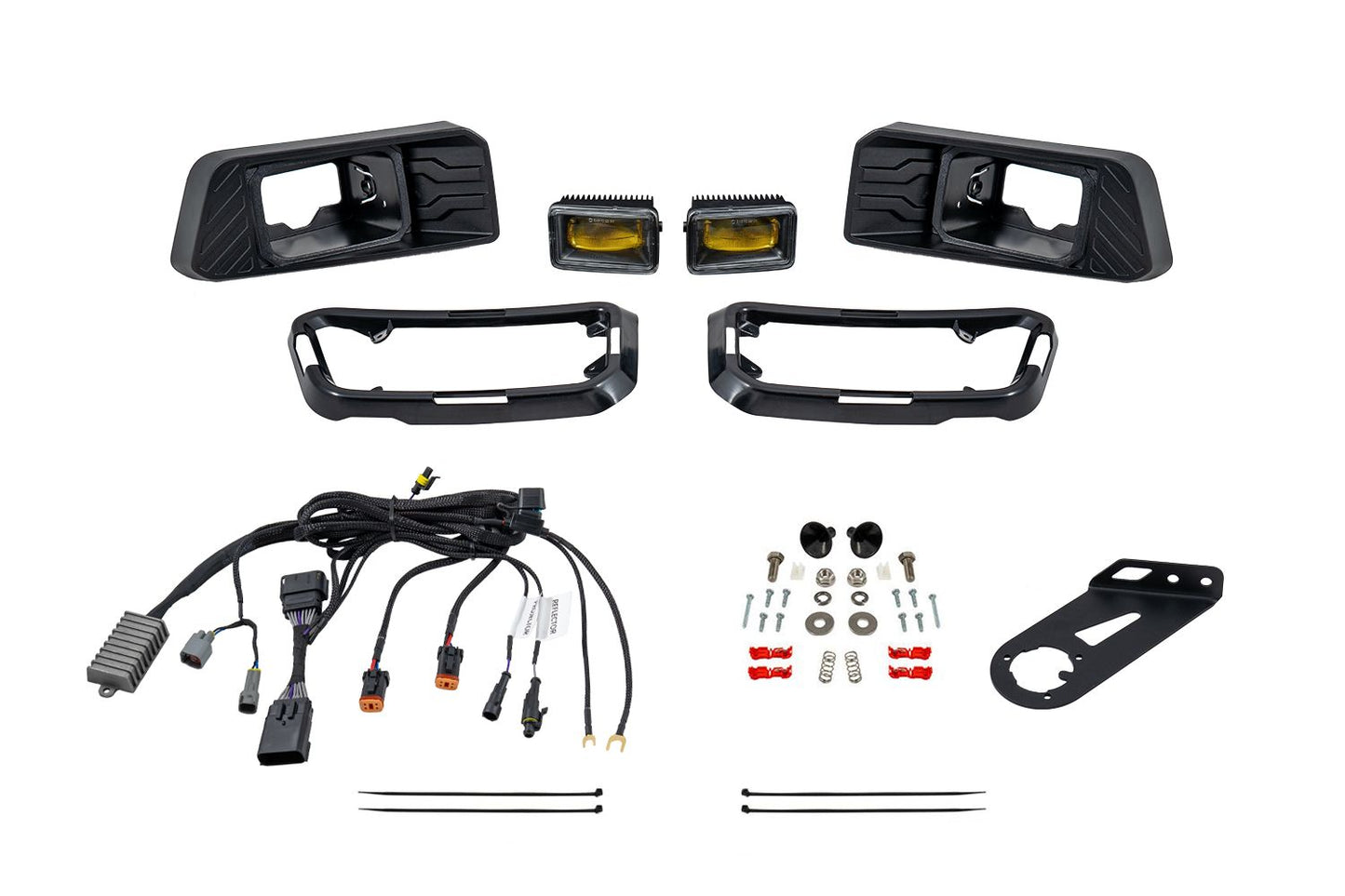 Diode Dynamics Elite Series Add-On LED Fog Light Kit with Amber Backlight for 2025-2027 Ford Maverick (Pair)