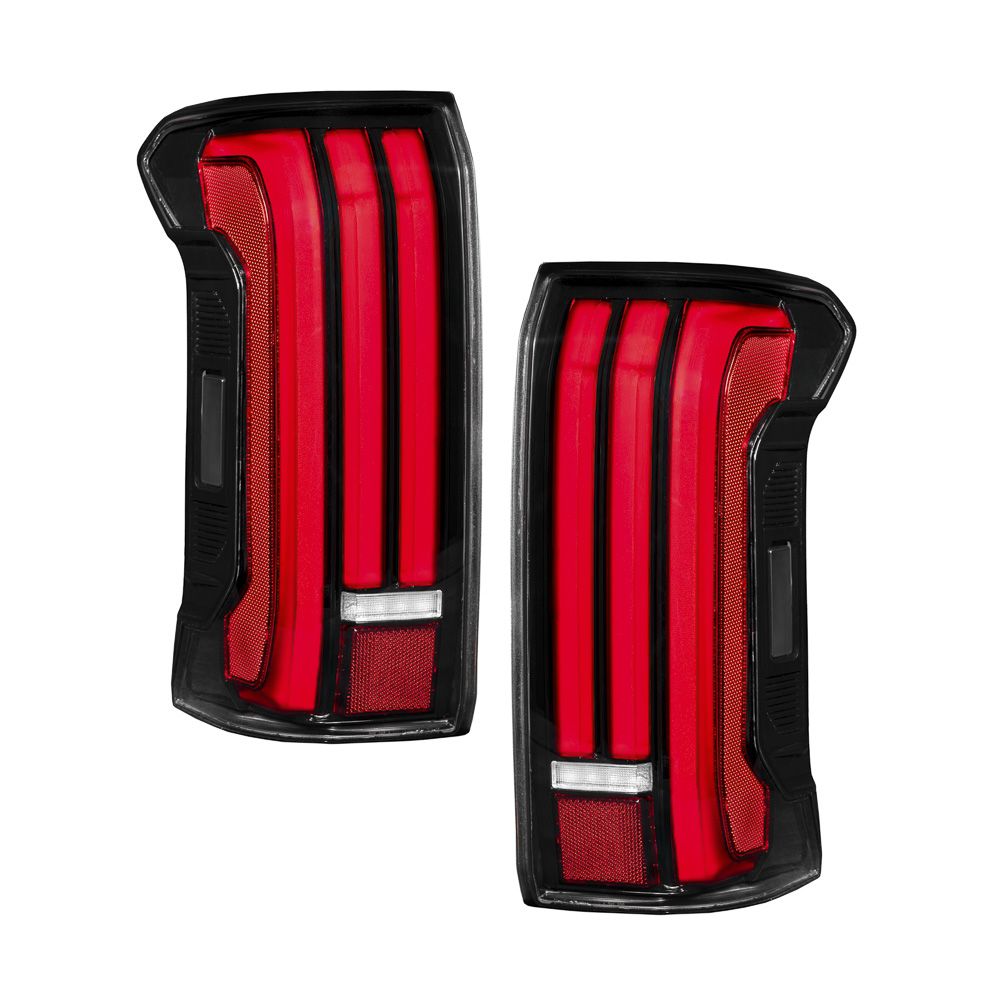 Form Lighting LED Sequential Tail Lights for 2024-2026 Toyota Tacoma (Pair) – Smoked or Red Lens, Plug-and-Play