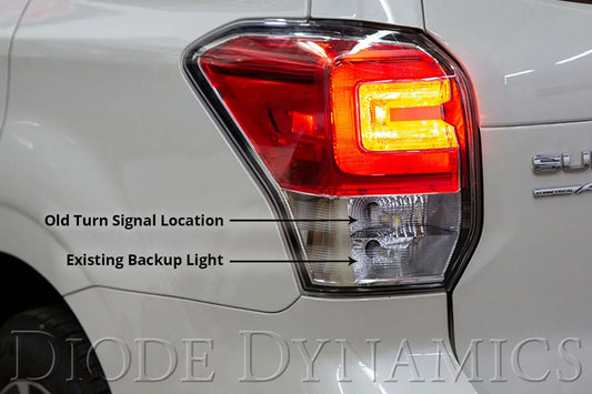 Diode Dynamics Tail as Turn® +Backup Module (USDM) for 2017-2018 Subaru Forester Premium Tail Light Rear Turn Signal Backup Lights
