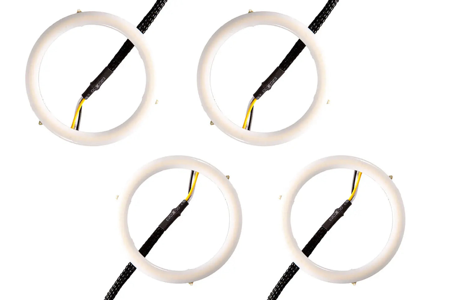 Diode Dynamics Halo 70mm/80mm Red (Four) - DD2275