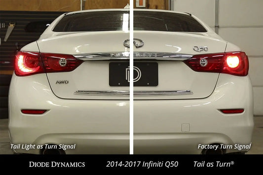 Diode Dynamics 2014-2017 Infiniti Q50 Tail as Turn® Module (USDM) (pair) Tail Lights