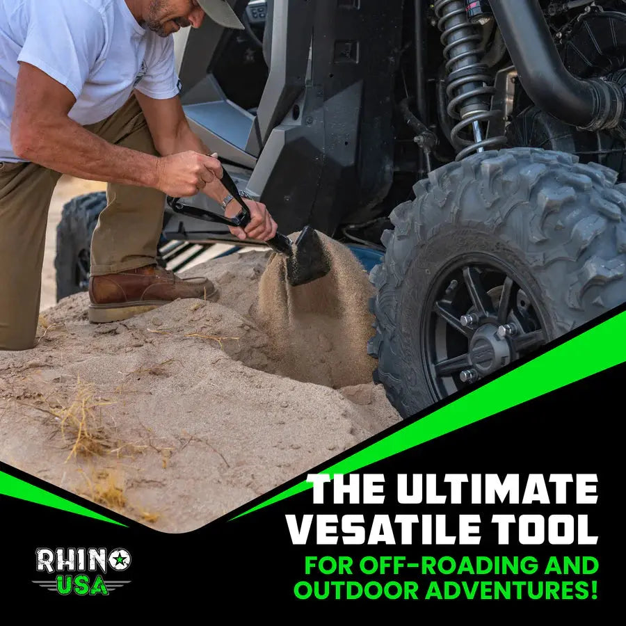 RHINO USA FOLDING RECOVERY SHOVEL W/PICK Rhino USA