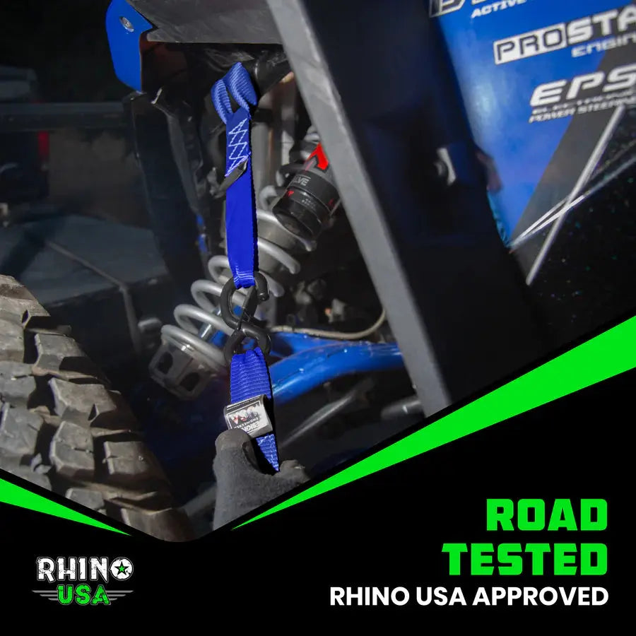 1.6" x 17" Soft Loop Tie-Down Straps (4-Pack) Rhino USA