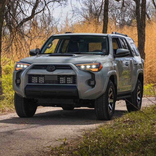 Form Lighting Sequential LED Headlights for 2014-2024 Toyota 4Runner | Triple Projector, White/Amber DRL & Plug-and-Play
