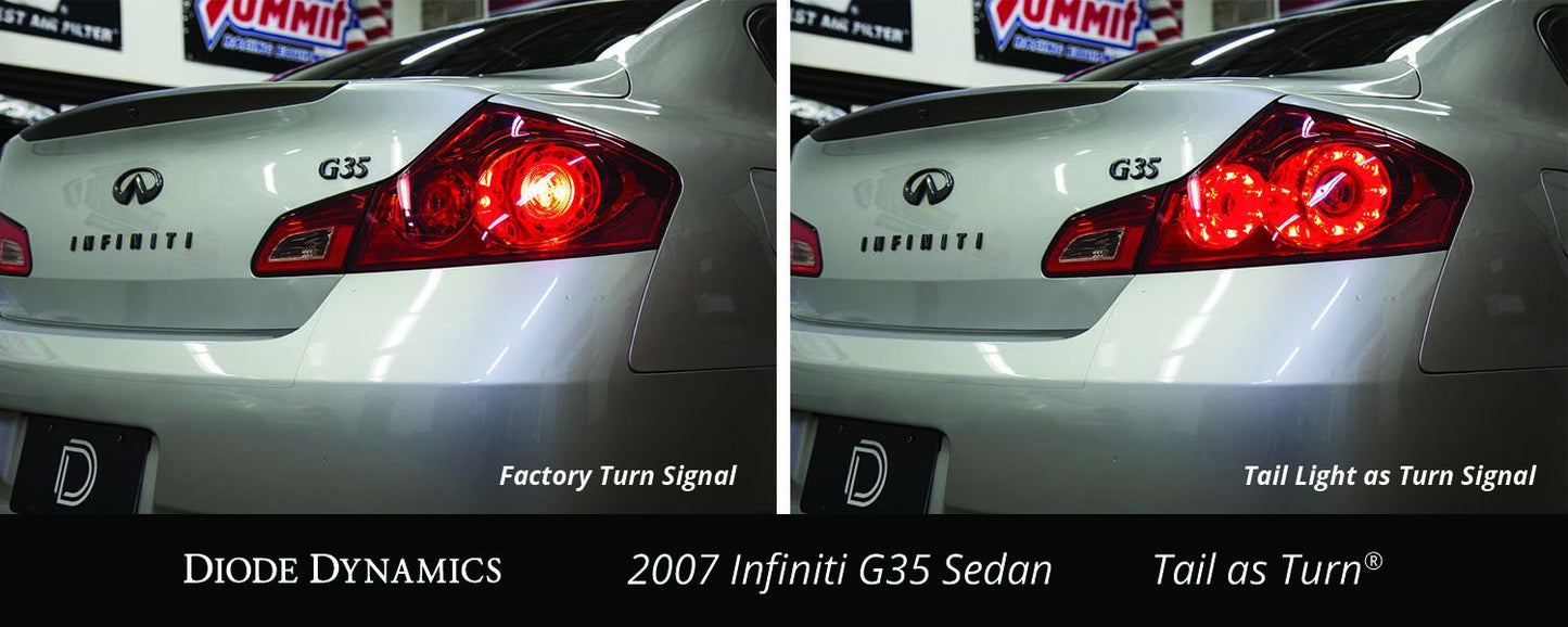 Diode Dynamics Tail As Turn® Module For 2003 2015 Infiniti G35/G37 Sedan & Q40 (Pair) - DD3027