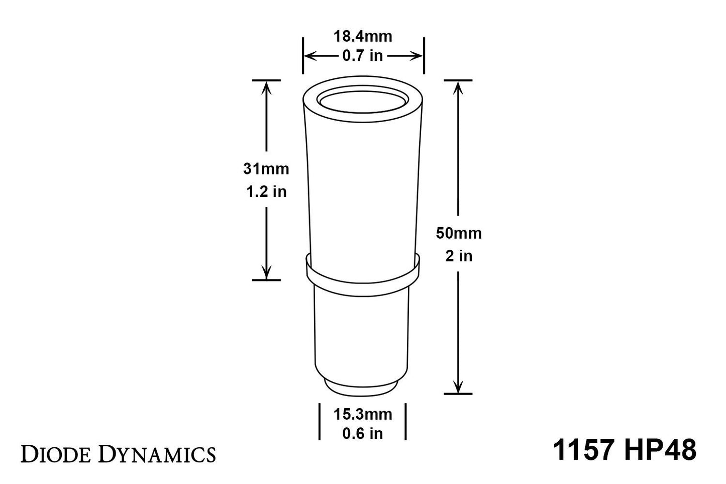 Diode Dynamics 1157 HP48 Turn Signal LED Bulbs