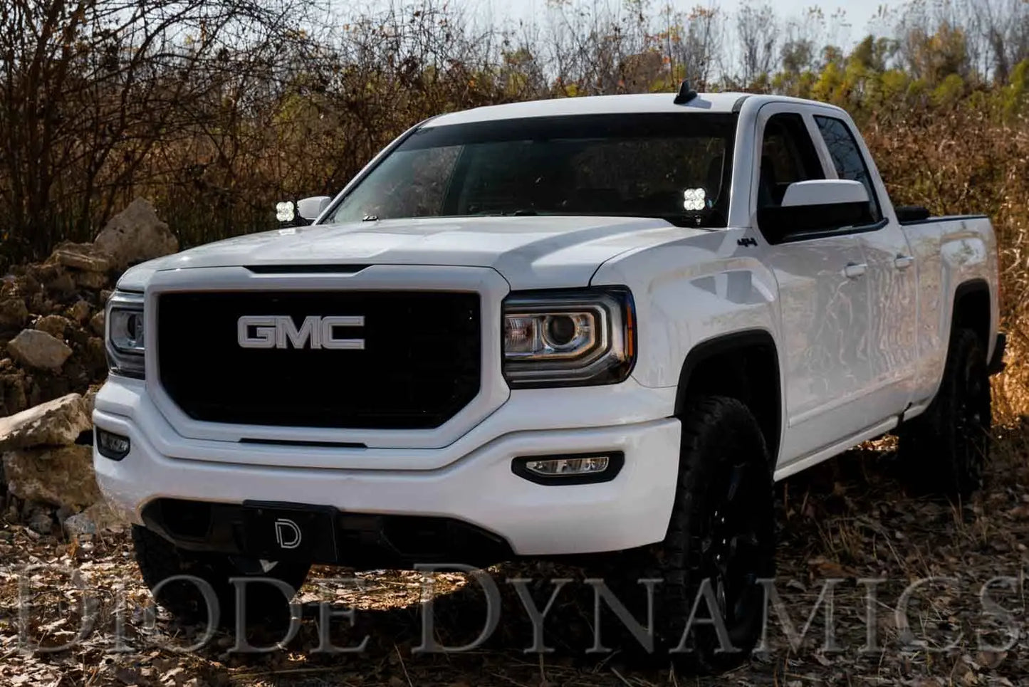 Diode Dynamics Stage Series Backlit Ditch Light Kit for 2014-2019 GMC Sierra 1500 / Chevrolet Silverado 1500 Diode Dynamics