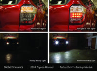 Diode Dynamics 2014-2024 Toyota 4Runner Tail as Turn® Module +Backup Module (USDM)
