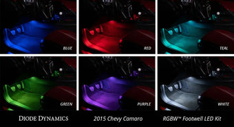 compare product Diode Dynamics RGBW Multicolor Footwell LED Kit