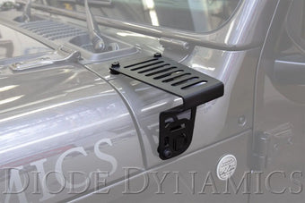 compare product Diode Dynamics 2018-2026 Jeep JL Wrangler / 2020-2025 Jeep Gladiator Cowl Mount LED Brackets