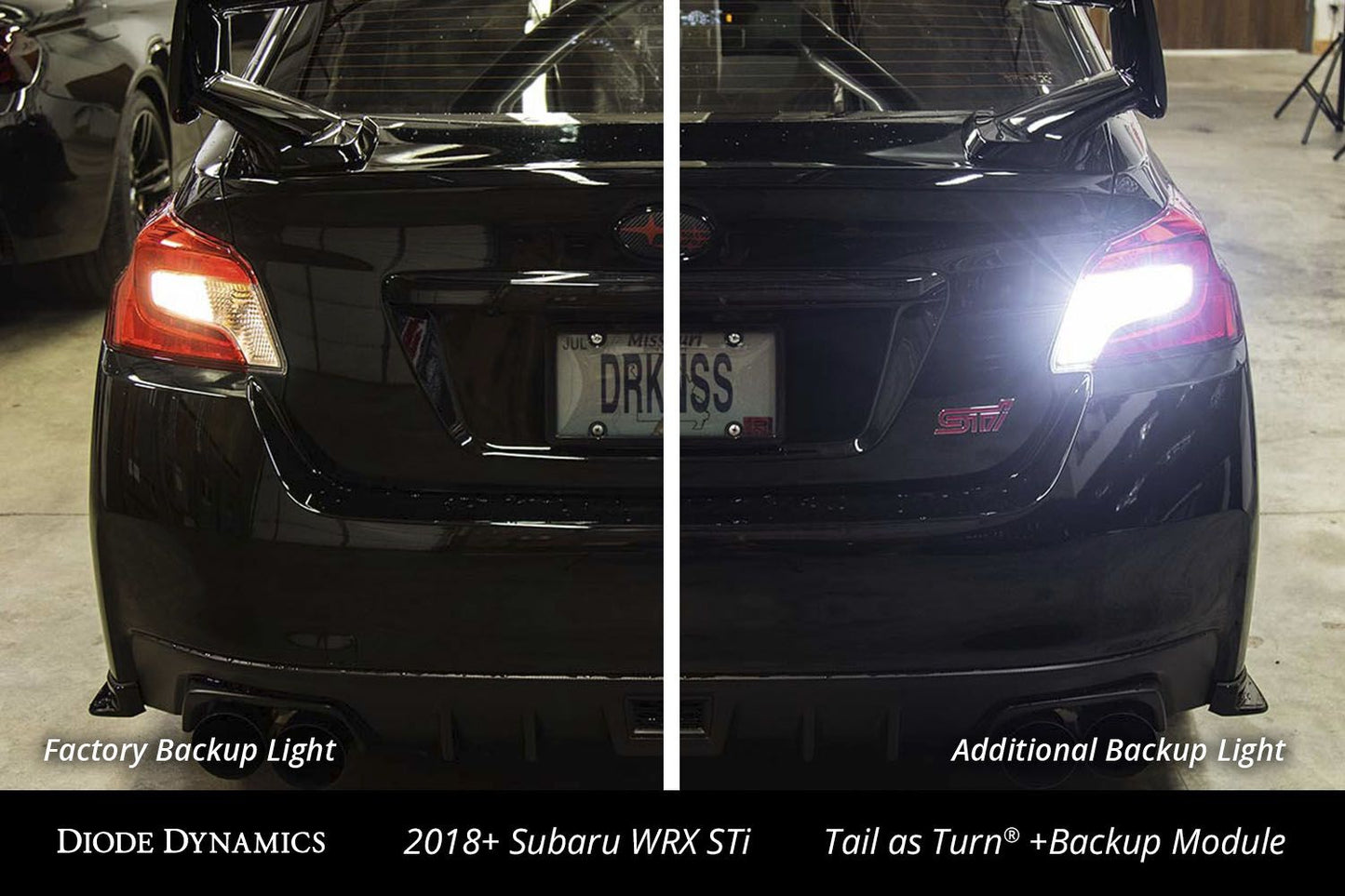 Diode Dynamics 2015-2021 Subaru WRX / STi Tail as Turn® +Backup Module (USDM) Tail Lights