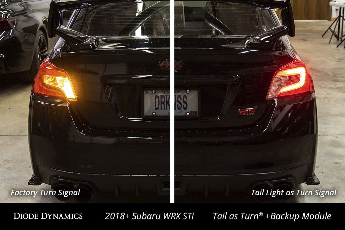 Diode Dynamics 2015-2021 Subaru WRX / STi Tail as Turn® +Backup Module (USDM) Tail Lights