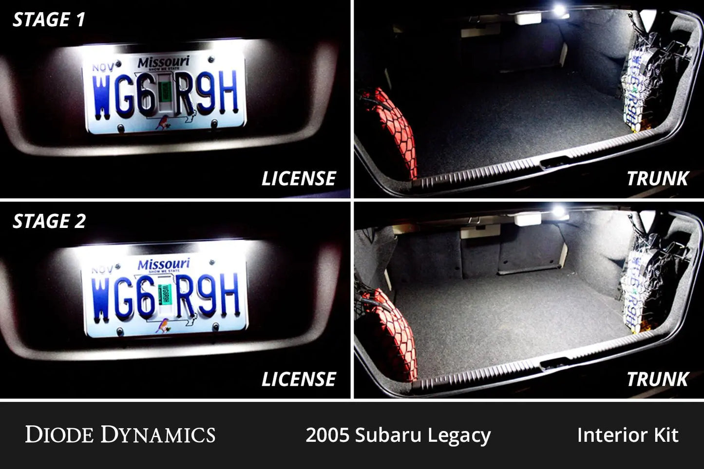 Diode Dynamics Interior LED Conversion Kit for 2005-2009 Subaru Legacy Diode Dynamics