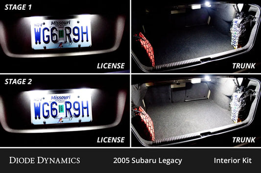 Diode Dynamics Interior LED Conversion Kit for 2005-2009 Subaru Legacy Diode Dynamics