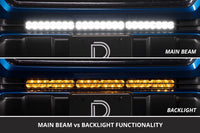 Diode Dynamics 2016-2023 Toyota Tacoma Stealth 30” LED Light Bar Kit | Behind Grille Mount