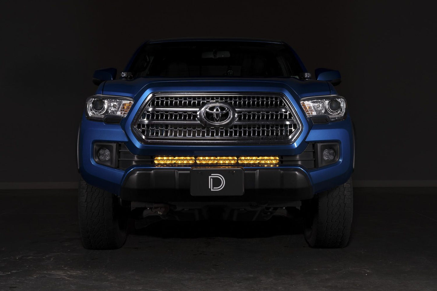 Diode Dynamics 2016-2023 Toyota Tacoma Stealth 30” LED Light Bar Kit | Behind Grille Mount
