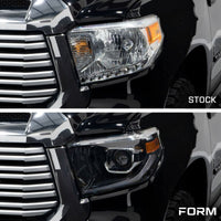 Form Lighting LED Projector Headlights for 2014-2021 Toyota Tundra | Sequential Turn Signals, Bi-LED Projectors & DRL