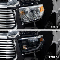 Form Lighting OEM-Style LED Headlights for 2014-2021 Toyota Tundra | Sequential Turn Signals, LED DRL &amp; Plug-and-Play Upgrade