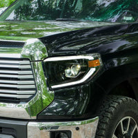 Form Lighting LED Projector Headlights for 2014-2021 Toyota Tundra | Sequential Turn Signals, Bi-LED Projectors & DRL
