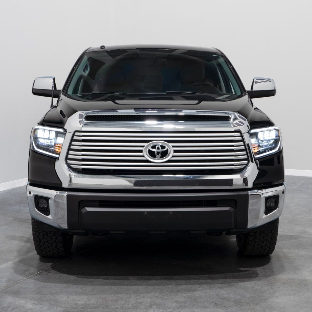 Form Lighting OEM-Style LED Headlights for 2014-2021 Toyota Tundra | Sequential Turn Signals, LED DRL &amp; Plug-and-Play Upgrade