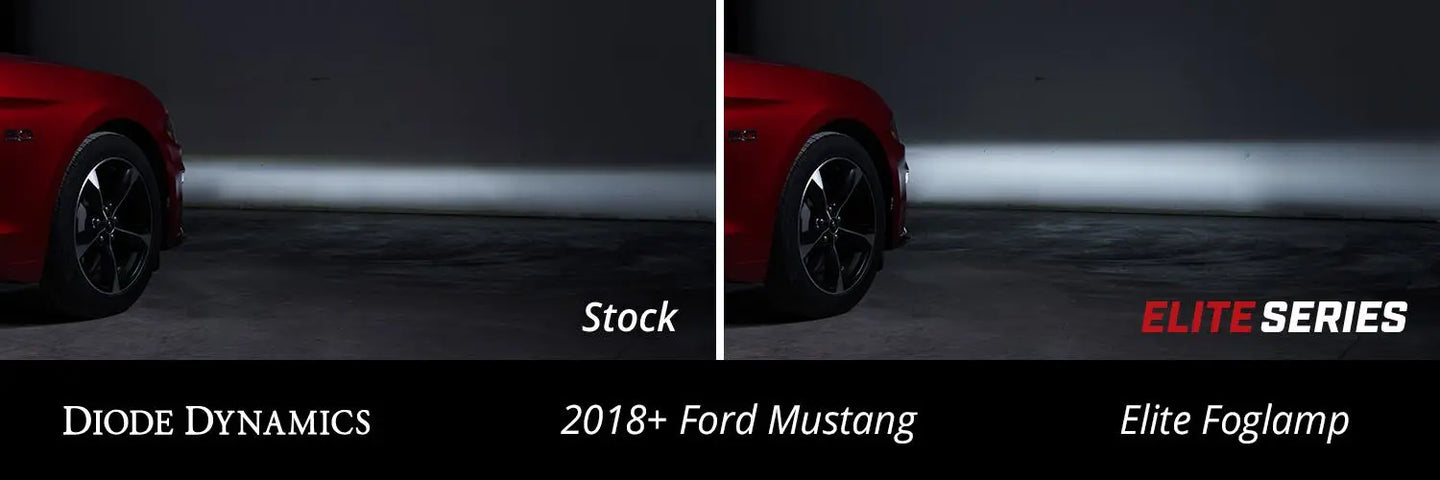 Diode Dynamics Elite Series Combination Fog Lamp for 2018-2023 Ford Mustang (USDM) (pair) Diode Dynamics