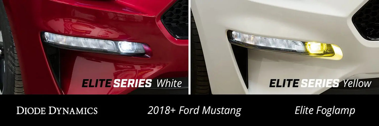 Diode Dynamics Elite Series Combination Fog Lamp for 2018-2023 Ford Mustang (USDM) (pair) Diode Dynamics