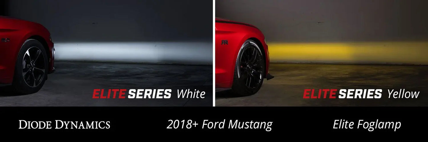 Diode Dynamics Elite Series Combination Fog Lamp for 2018-2023 Ford Mustang (USDM) (pair) Diode Dynamics