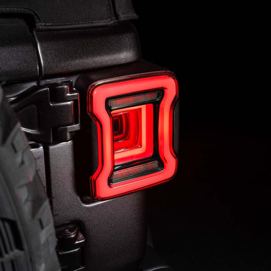 Form Lighting LED Tail Lights for 2018–2023 Jeep JL Wrangler | Sequential LED (Pair)
