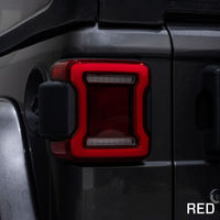 Form Lighting LED Tail Lights for 2018–2023 Jeep JL Wrangler | Sequential LED (Pair)