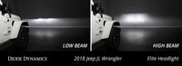 Diode Dynamics Elite LED Headlights For 2018+ Jeep JL Wrangler or 2020+ Jeep Gladiator