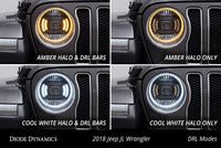 Diode Dynamics Elite LED Headlights For 2018+ Jeep JL Wrangler or 2020+ Jeep Gladiator